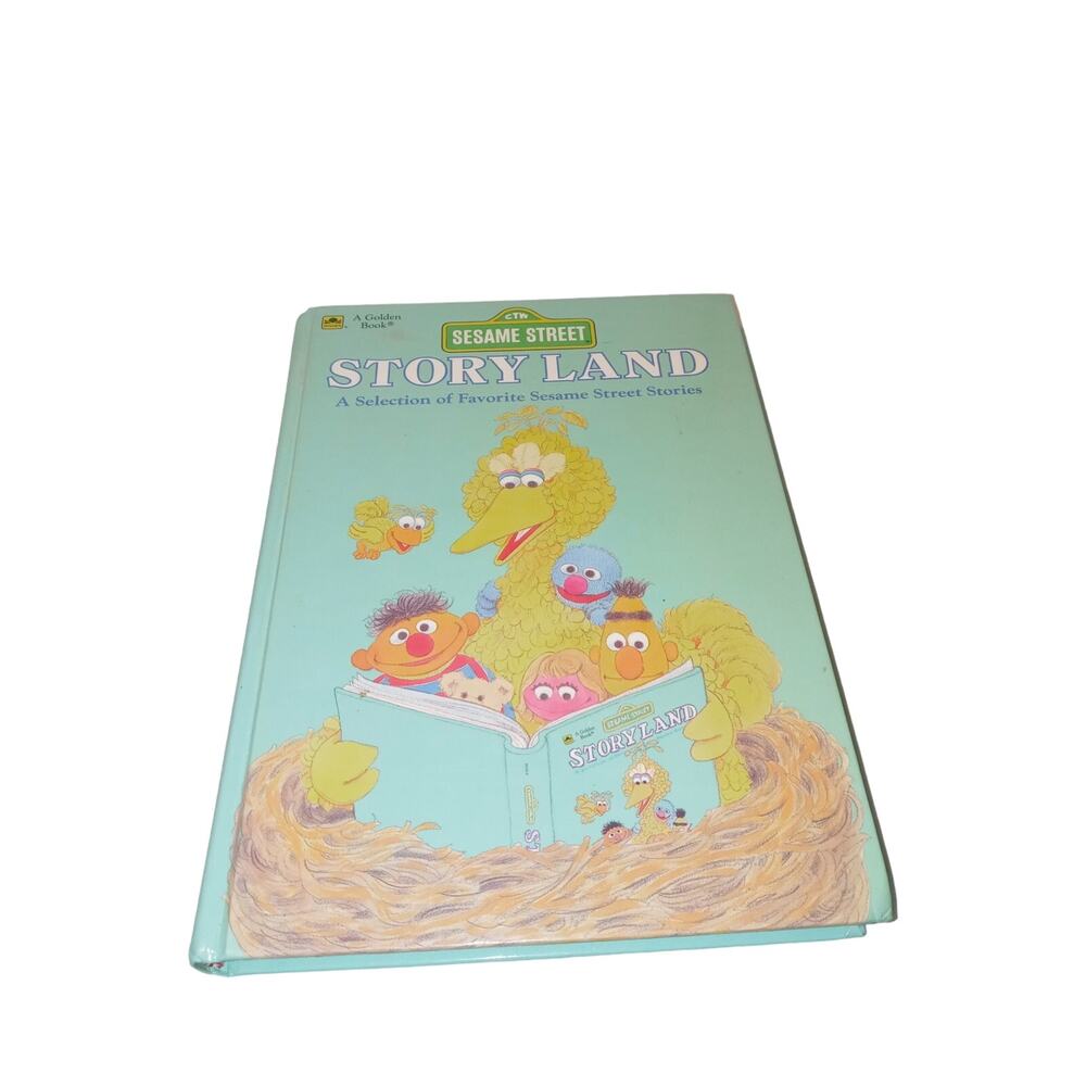 Sesame Street Story Land book Favorite Stories A Golden Book